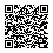 QR-koodi puhelinnumerolle +12022000401