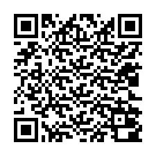 QR-koodi puhelinnumerolle +12022000406