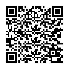 QR-koodi puhelinnumerolle +12022000434