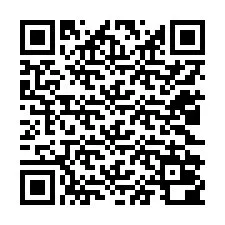 Codice QR per il numero di telefono +12022000436