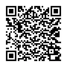 Código QR para número de teléfono +12022000439