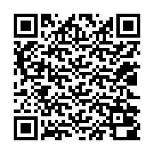 QR-код для номера телефона +12022000459