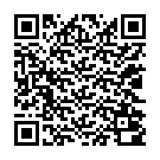 Código QR para número de teléfono +12022000578