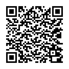 Código QR para número de telefone +12022000598