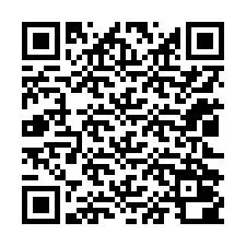 QR код за телефонен номер +12022000655