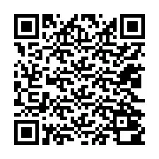 QR код за телефонен номер +12022000667