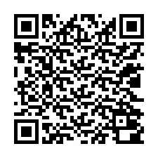 QR-код для номера телефона +12022000668