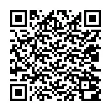 Código QR para número de teléfono +12022000686