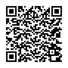 QR-koodi puhelinnumerolle +12022000715