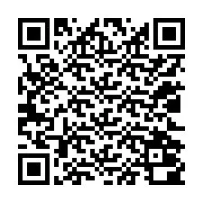 QR код за телефонен номер +12022000718