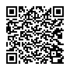 Código QR para número de teléfono +12022000722