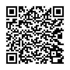 Código QR para número de telefone +12022000734