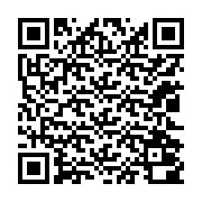 QR-koodi puhelinnumerolle +12022000755