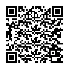 QR-код для номера телефона +12022000762