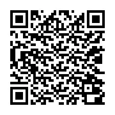 Código QR para número de teléfono +12022000798