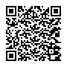 Código QR para número de telefone +12022000821