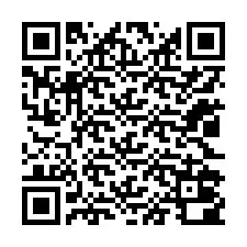 Codice QR per il numero di telefono +12022000825