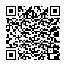 QR код за телефонен номер +12022000858