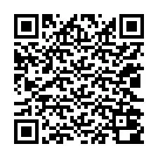 QR-код для номера телефона +12022000874