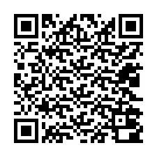 QR-koodi puhelinnumerolle +12022000877