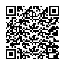 Código QR para número de teléfono +12022000908