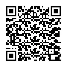 QR-code voor telefoonnummer +12022000989