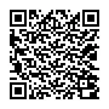 Código QR para número de teléfono +12022000999