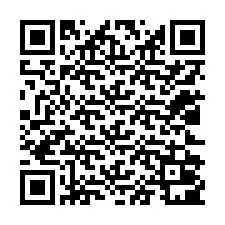 QR-koodi puhelinnumerolle +12022001019