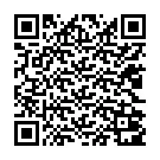 QR код за телефонен номер +12022001022