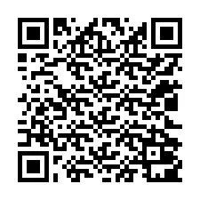 Codice QR per il numero di telefono +12022001214