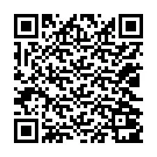 QR-koodi puhelinnumerolle +12022001379