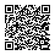 QR kód a telefonszámhoz +12022033425