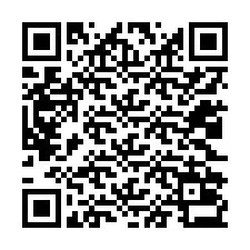 Kode QR untuk nomor Telepon +12022033433