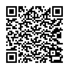 QR-code voor telefoonnummer +12022033434