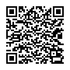 Código QR para número de teléfono +12022033435