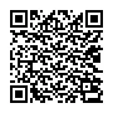 QR-код для номера телефона +12022033436