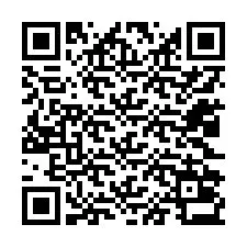 QR Code pour le numéro de téléphone +12022033437