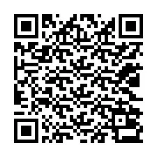 QR Code สำหรับหมายเลขโทรศัพท์ +12022033439