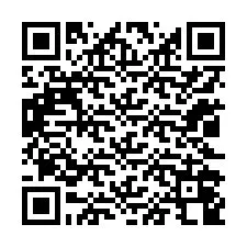 QR код за телефонен номер +12022048895