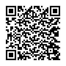 Código QR para número de teléfono +12022057762