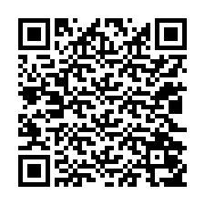 QR код за телефонен номер +12022057764