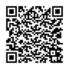 QR код за телефонен номер +12022061458