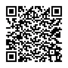 QR-code voor telefoonnummer +12022064129