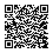 Código QR para número de telefone +12022087949