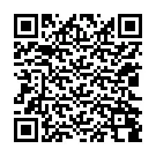 QR-koodi puhelinnumerolle +12022088654