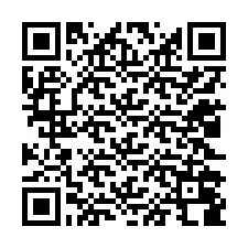 Código QR para número de telefone +12022088876