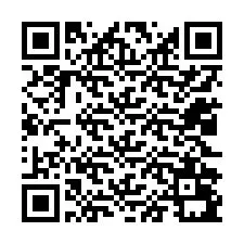 QR-koodi puhelinnumerolle +12022091567