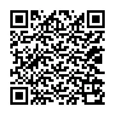 QR kód a telefonszámhoz +12022170879