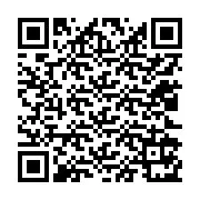 QR kód a telefonszámhoz +12022171816