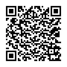 QR-koodi puhelinnumerolle +12022171819